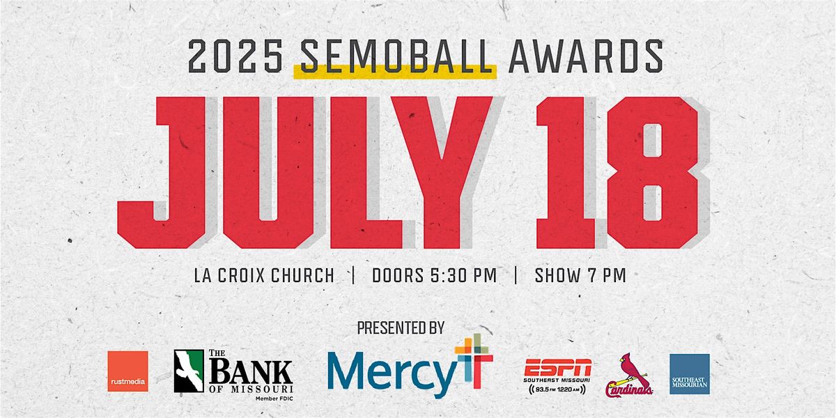 2025 Semoball Awards, 18 July | Event in Cape Girardeau | AllEvents