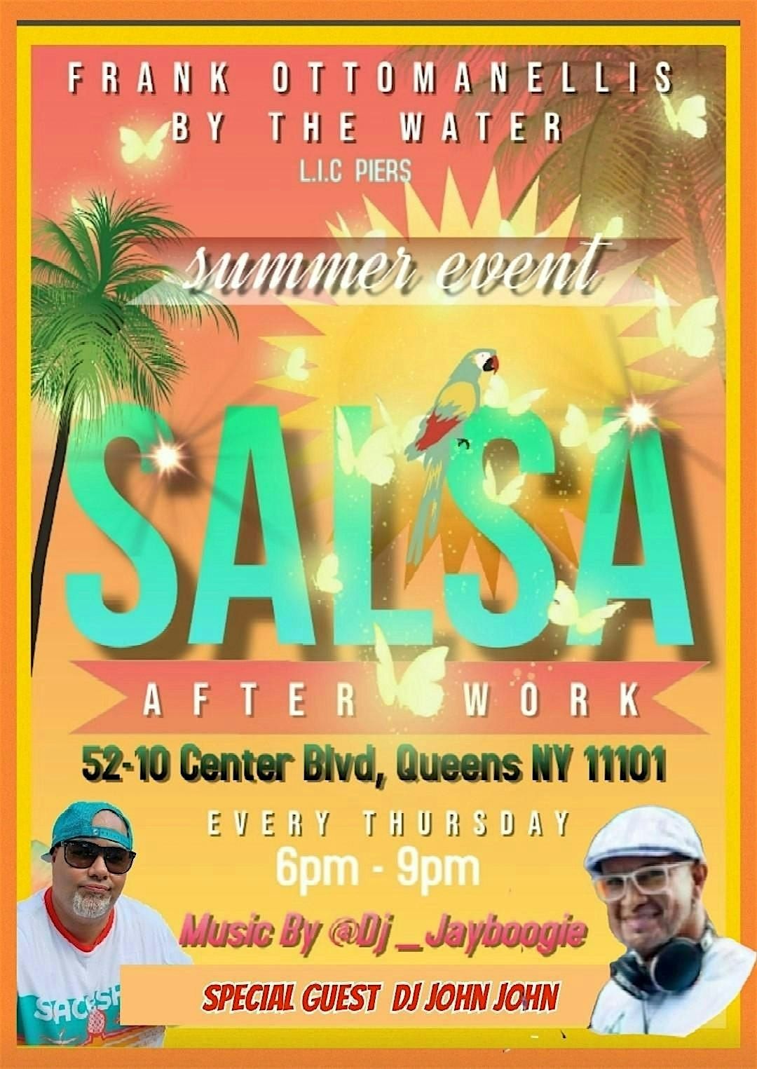 SALSA Afterwork at Frank Ottomanelli's | Free Outdoor Event w/amazing views | Event in Queens | AllEvents