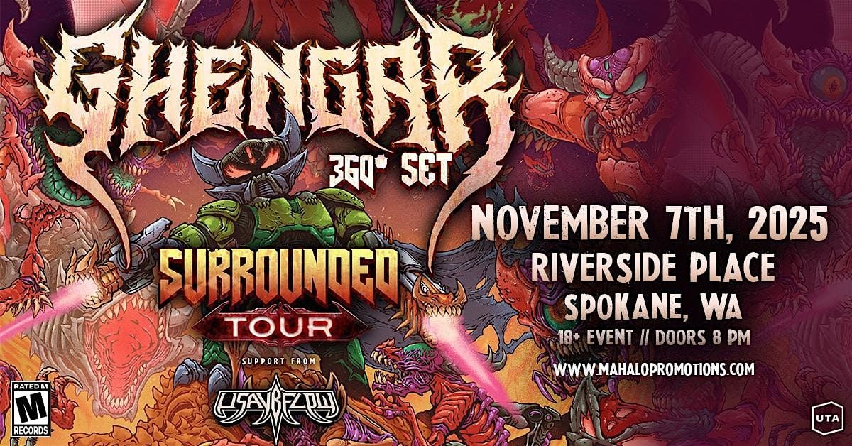 GHENGAR: SURROUNDED TOUR - SPOKANE, 7 November | Event in Spokane | AllEvents
