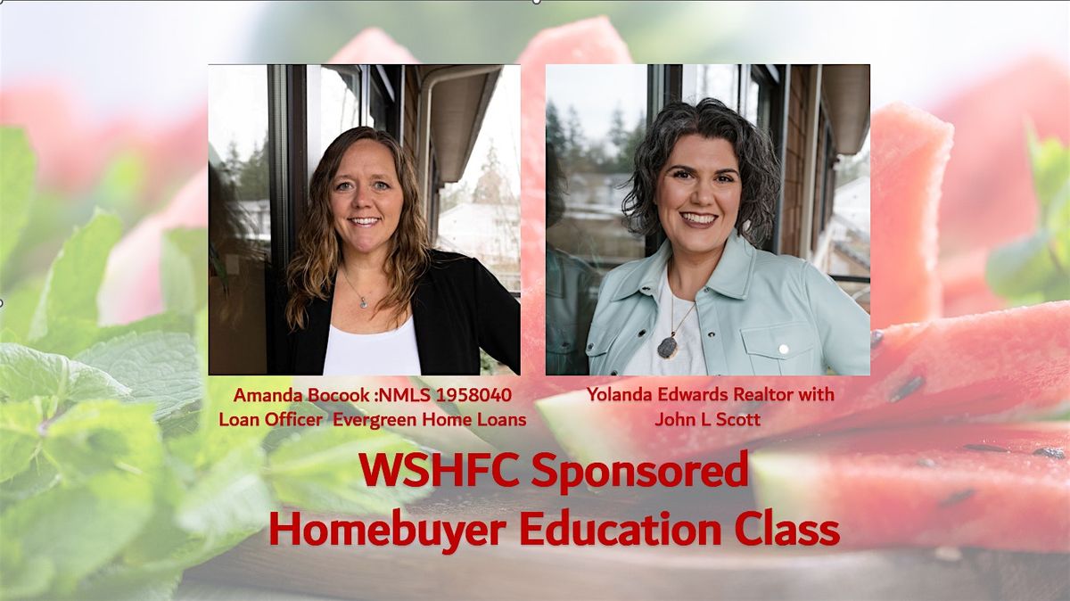 WSHFC Sponsored Homebuyer Education Class 8.3.25, 3 August | Event in Olympia | AllEvents