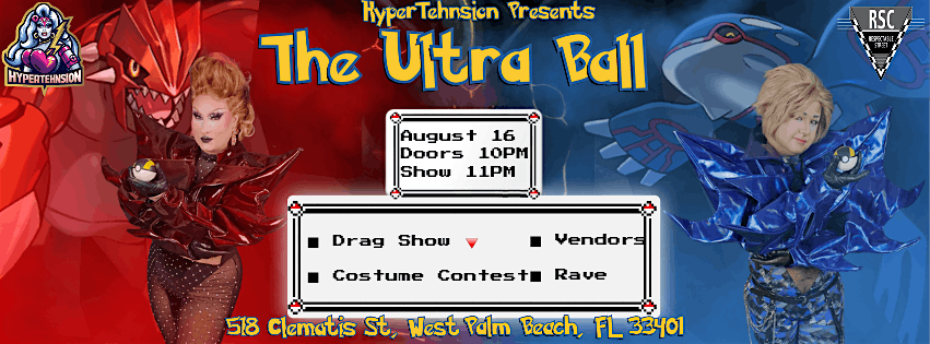 HyperTehnsion Presents: The Ultra Ball, 16 August | Event in West Palm Beach | AllEvents
