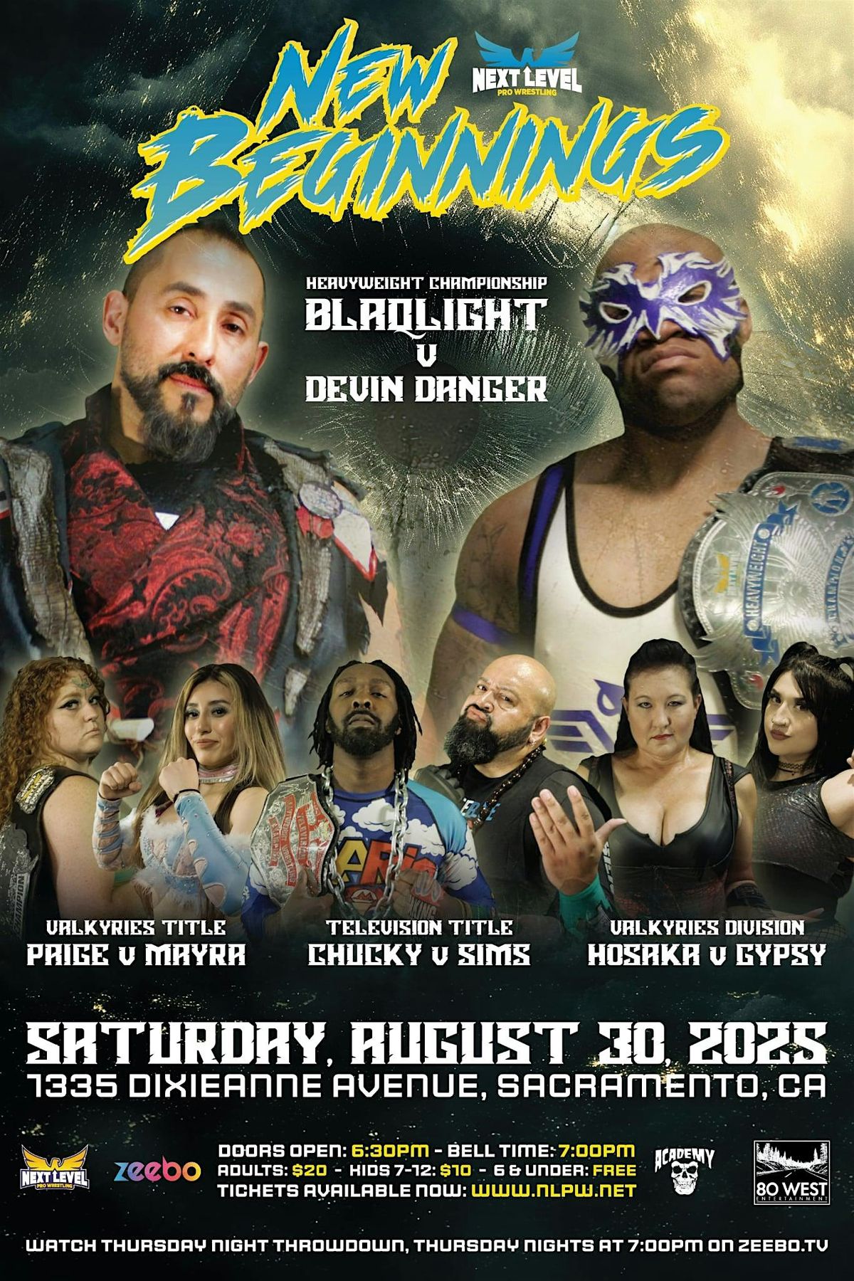 NLPW NEW BEGININGS, 30 August | Event in Sacramento | AllEvents