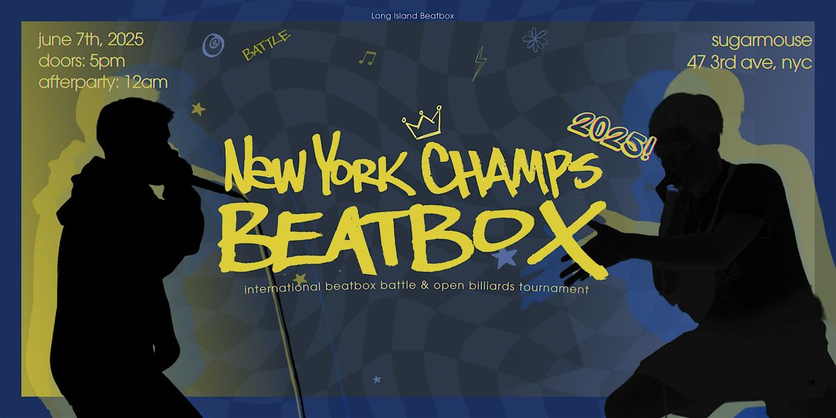 New York Beatbox Championship, 7 June | Event in New York | AllEvents
