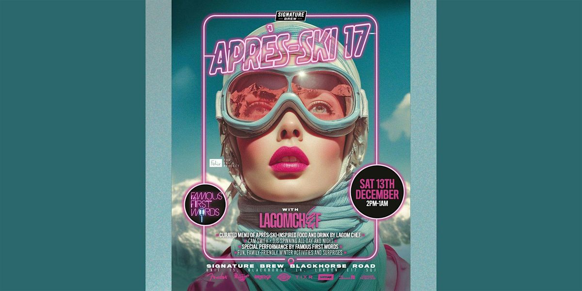 Lagom Chef Presents Apres Ski-17 | London, 13 December | Event in London | AllEvents