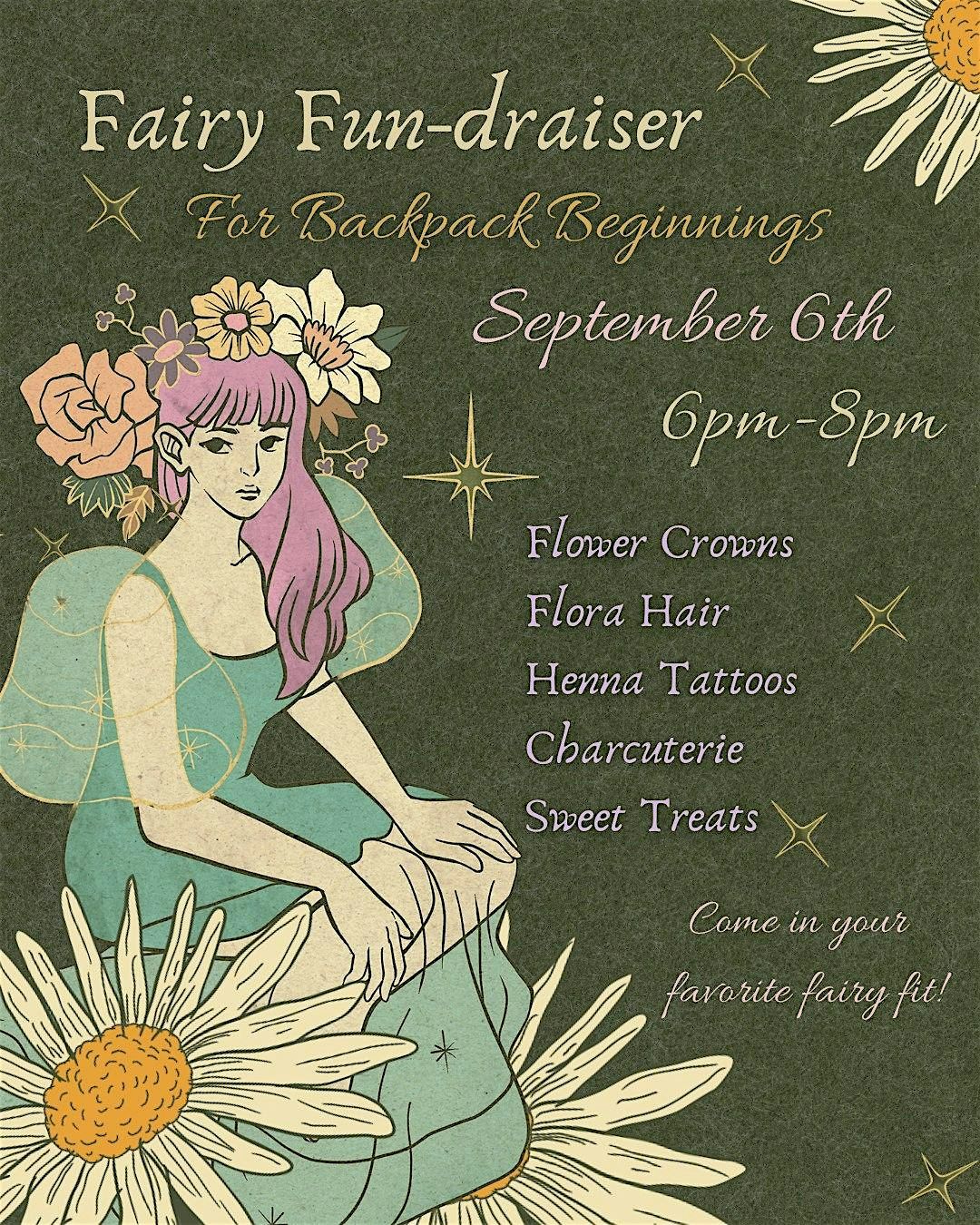 Fairy Fun-draiser, 6 September | Event in Greensboro | AllEvents