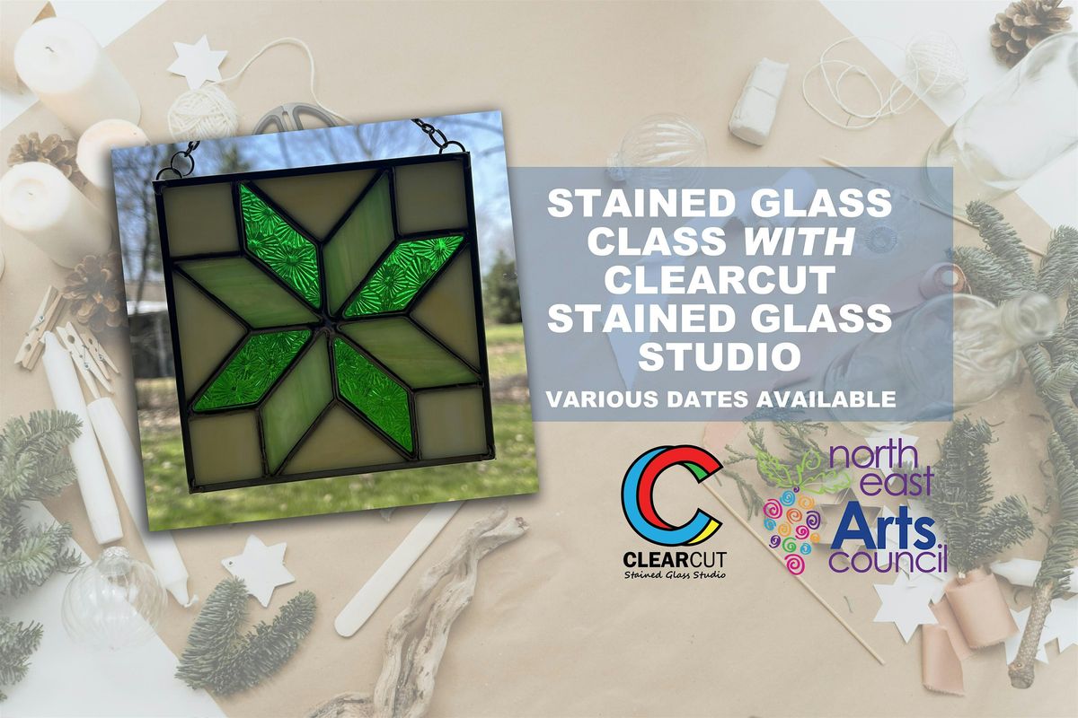 Stained Glass Class with Clear Cut Stained Glass Studio 4/26, 26 April | Event in North East | AllEvents