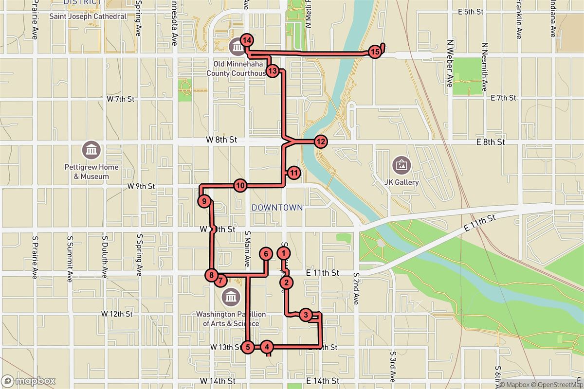 Sioux Falls Audio Tour: Echoes and Icons of Downtown Legends | Event in Sioux Falls | AllEvents