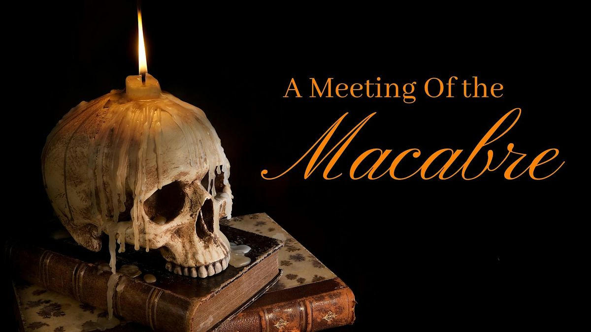 A Meeting Of The Macabre - EDGAR ALLAN POE & ANNE RICE, 25 October | Event in Georgetown | AllEvents