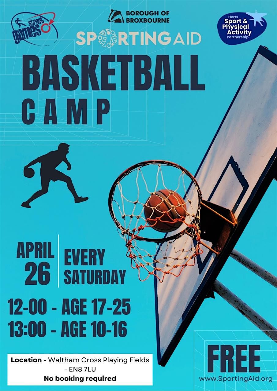 FREE Basketball Session - 12pm ages 17 to 25 | Event in Waltham Cross | AllEvents