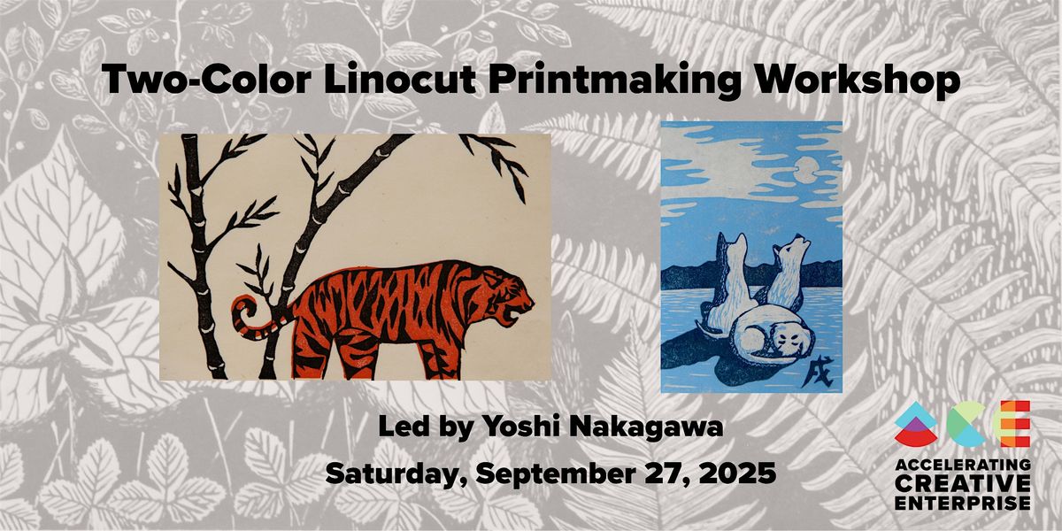 Two-Color Linocut Printmaking Workshop, 27 September | Event in Tacoma | AllEvents