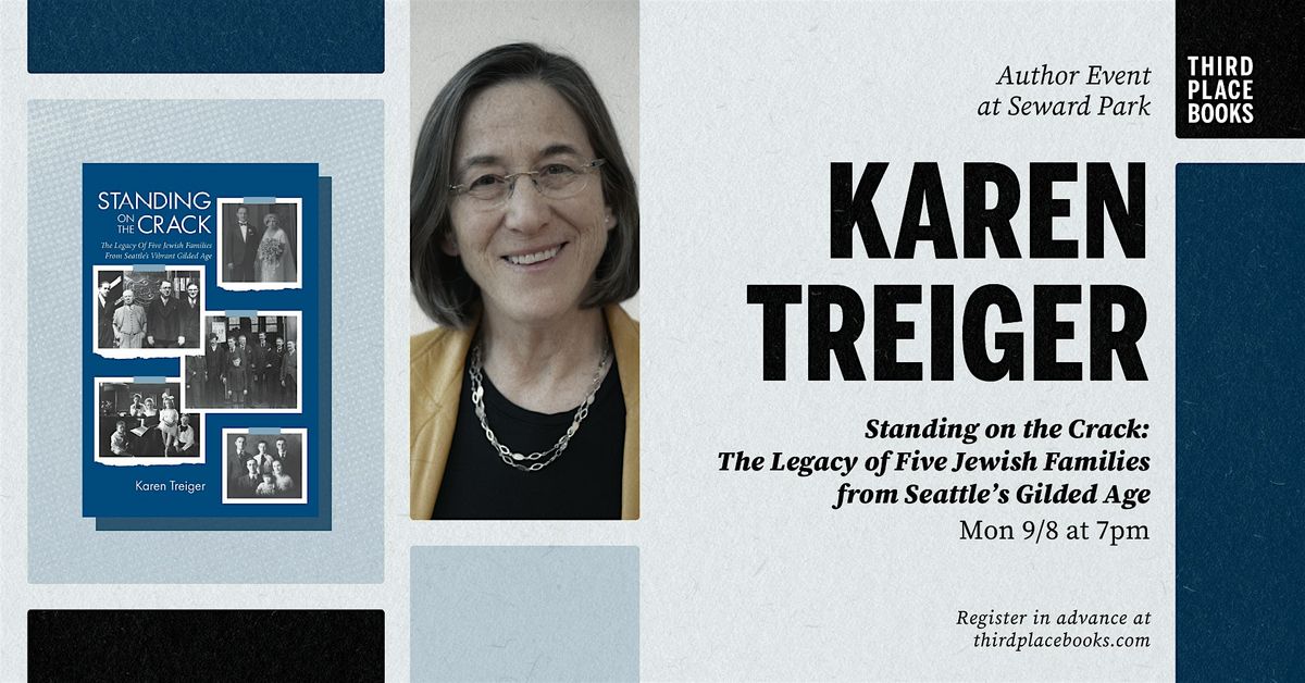 Karen Treiger presents 'Standing on the Crack', 8 September | Event in Seattle | AllEvents