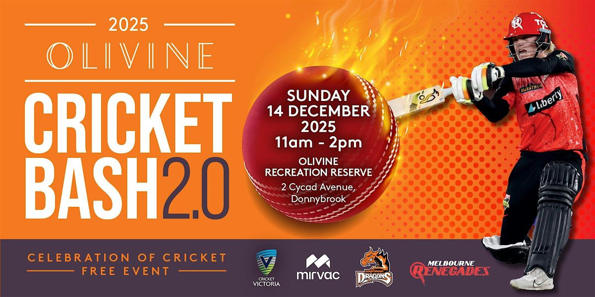 Olivine Cricket Bash 2.0, 14 December | Event in Donnybrook | AllEvents