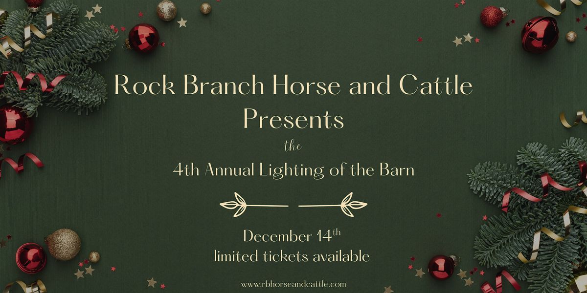 4th Annual Lighting of the Barn, 14 December | Event in North Garden | AllEvents
