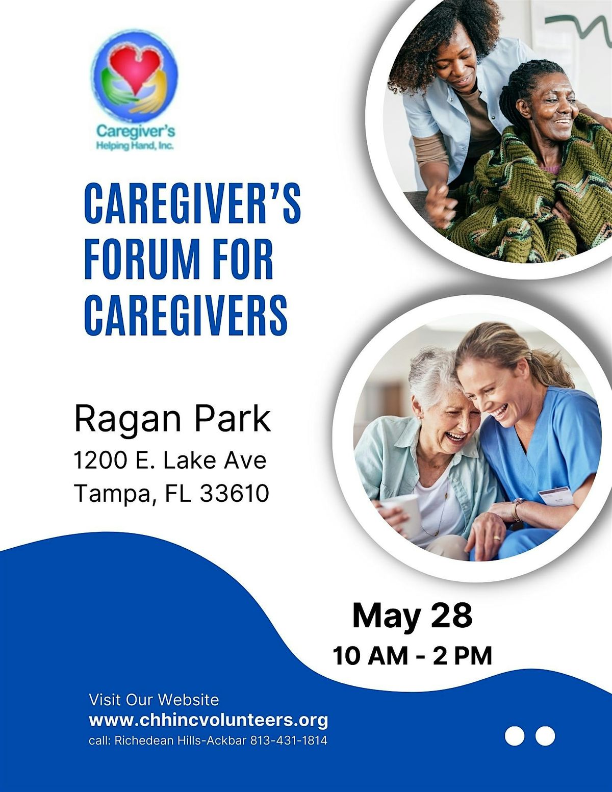 Caregiver's Forum for Caregivers, 28 May | Event in Tampa | AllEvents