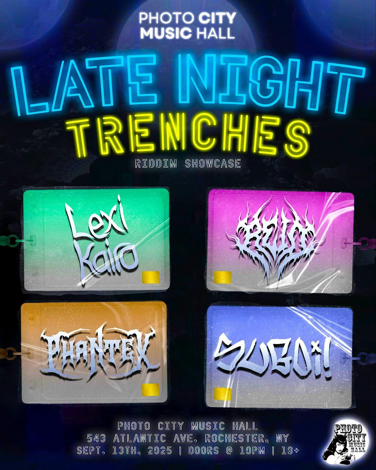 Late Night Trenches (Dubstep/Riddim Showcase) - Rochester, NY, 13 September | Event in Rochester | AllEvents