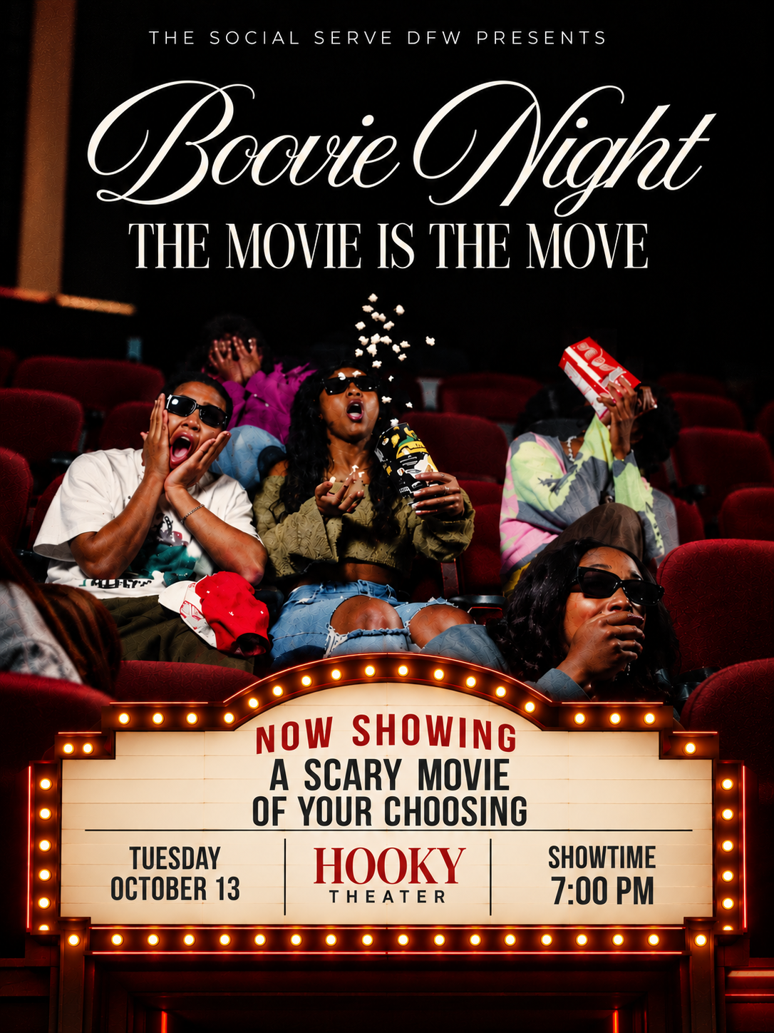 Boovie Night: Movie Screening, Hooky Entertainment Addison, 13 October ...