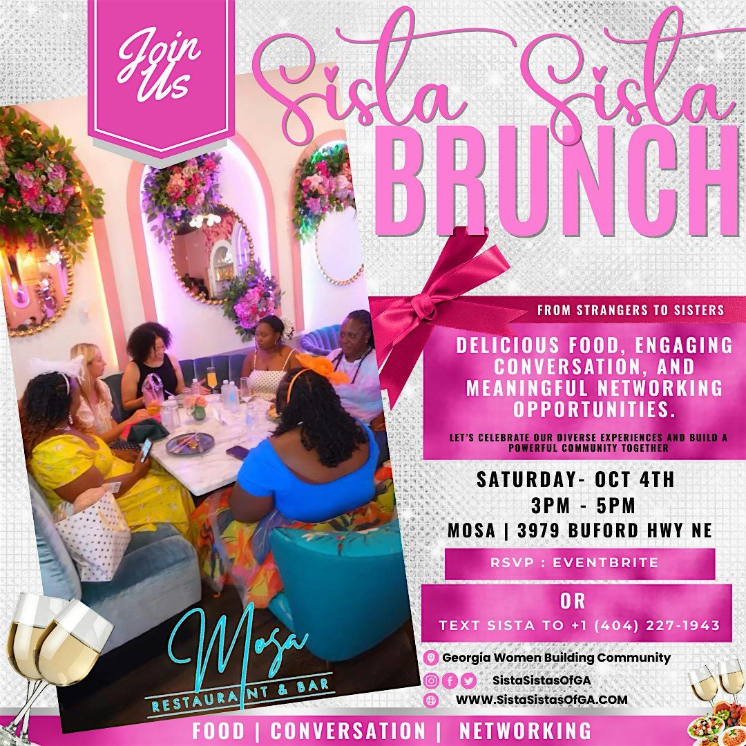 Sista Sista Brunch | Networking with Purpose, 4 October | Event in Atlanta | AllEvents
