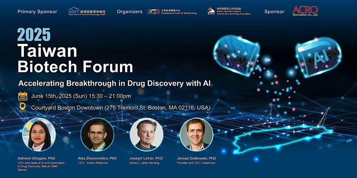 2025 Taiwan Biotech Forum, 15 June | Event in Boston | AllEvents