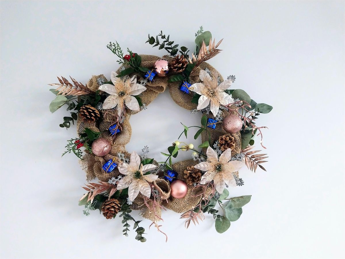 Golden Rose  Wreath, Ladies Meet  and Create Workshop, 18 November | Event in Windsor | AllEvents