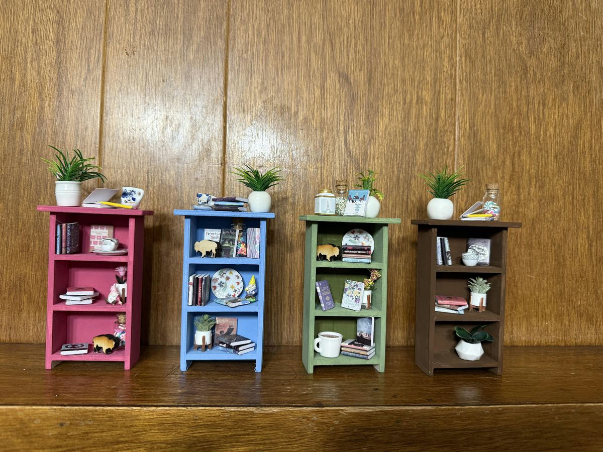 Miniature Bookshelf Workshop at the Falliday Market with Lisa Sutton | Event in Buffalo | AllEvents