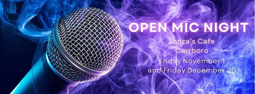 Third Space Open Mic Night at Lanza's Cafe | Event in Carrboro | AllEvents