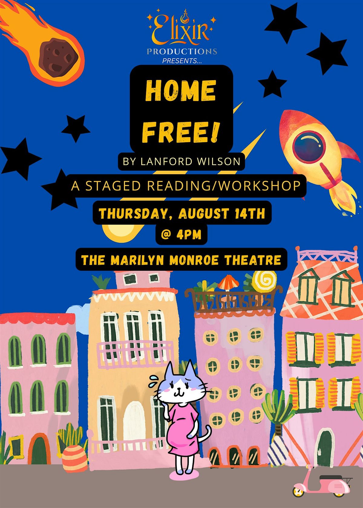 'Home Free!' Workshop Performance, 14 August | Event in New York | AllEvents