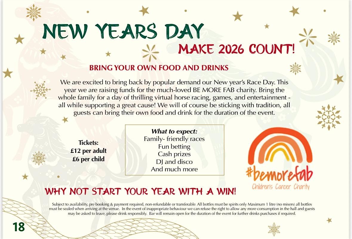 New Years Day- BYOB, 1 January | Event in Corby | AllEvents