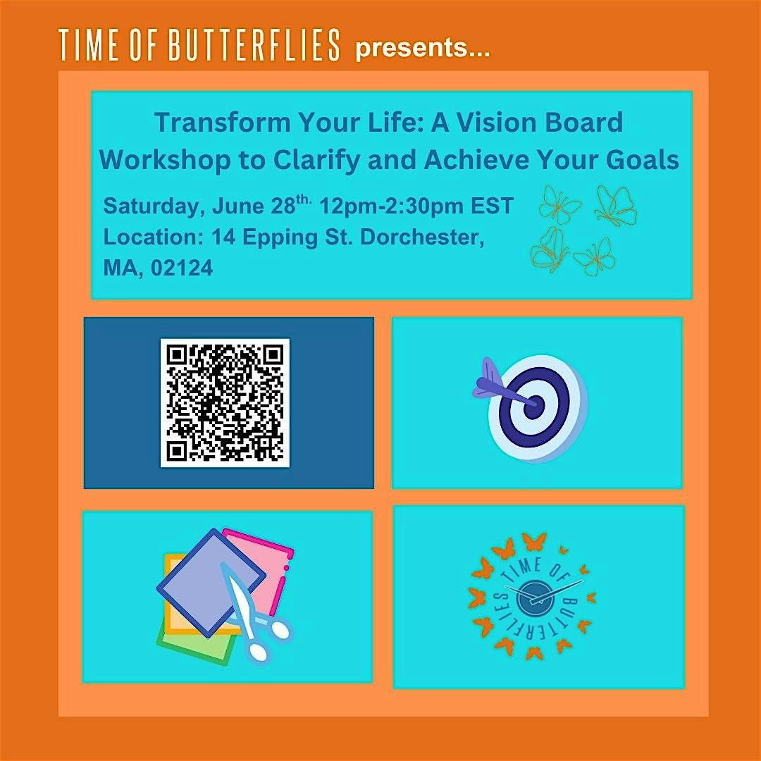 Transform Your Life: A Vision Board Workshop, 28 June | Event in Boston | AllEvents