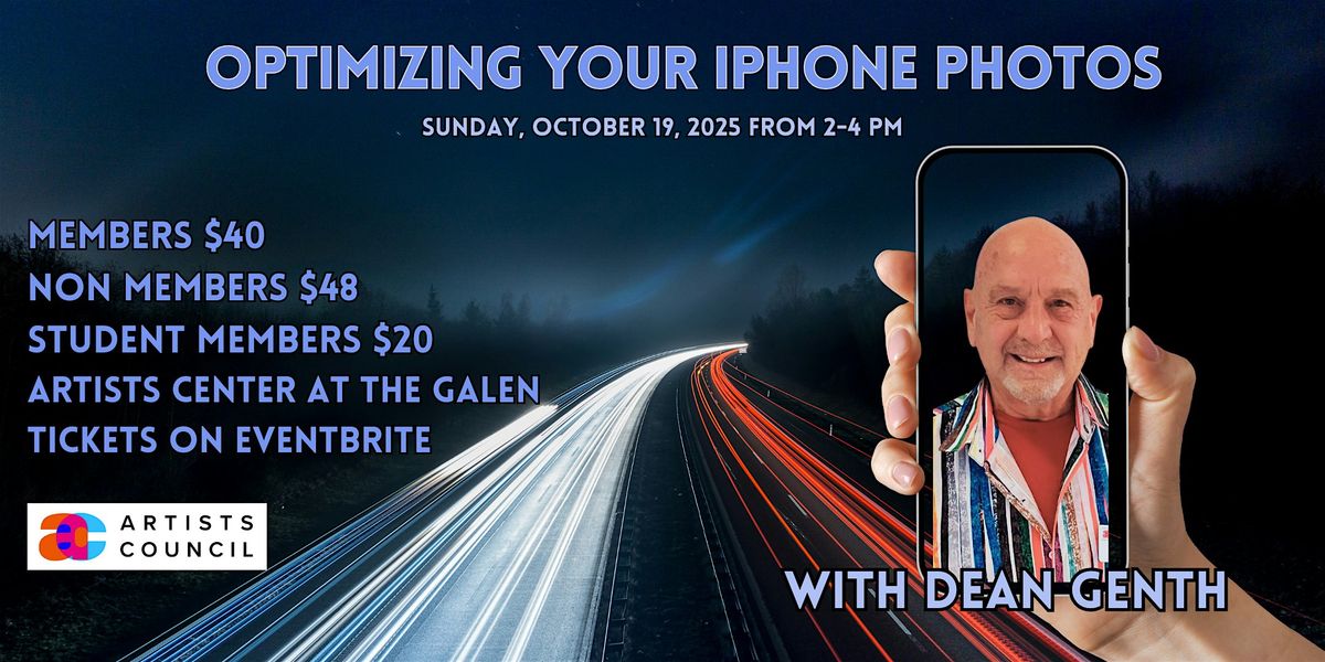 Optimizing Your iPhone Photos, 19 October | Event in Palm Desert | AllEvents