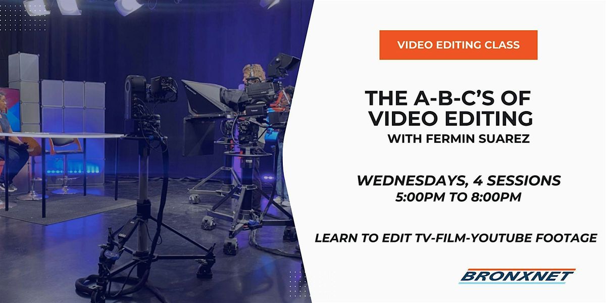 The A-B-C's of Video editing with Davinci Resolve (4 Sessions), 10 September | Event in The Bronx | AllEvents