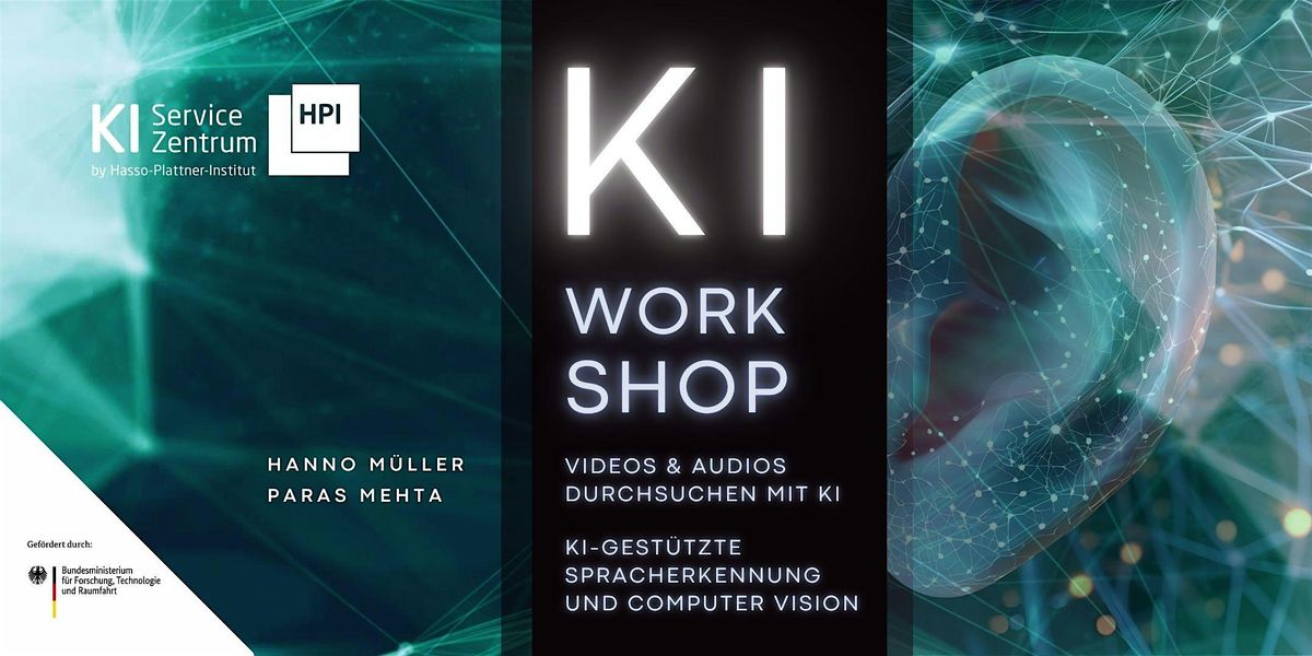 Videos & Audios durchsuchen mit KI, 21 November | Event in Potsdam | AllEvents