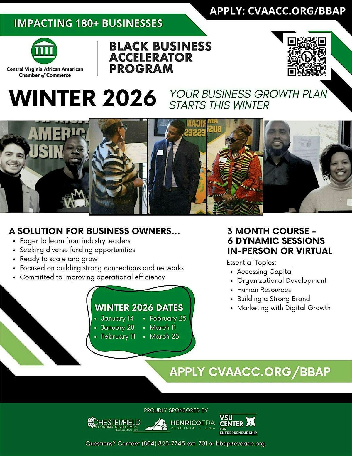 CVAACC Winter 2026 Black Business Accelerator Program, 14 January | Event in Richmond | AllEvents