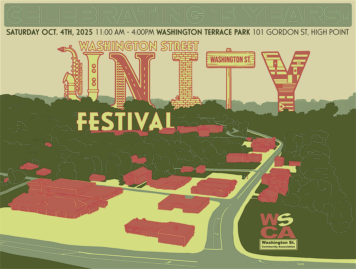 Washington Street Unity Festival 2025, 4 October | Event in High Point | AllEvents
