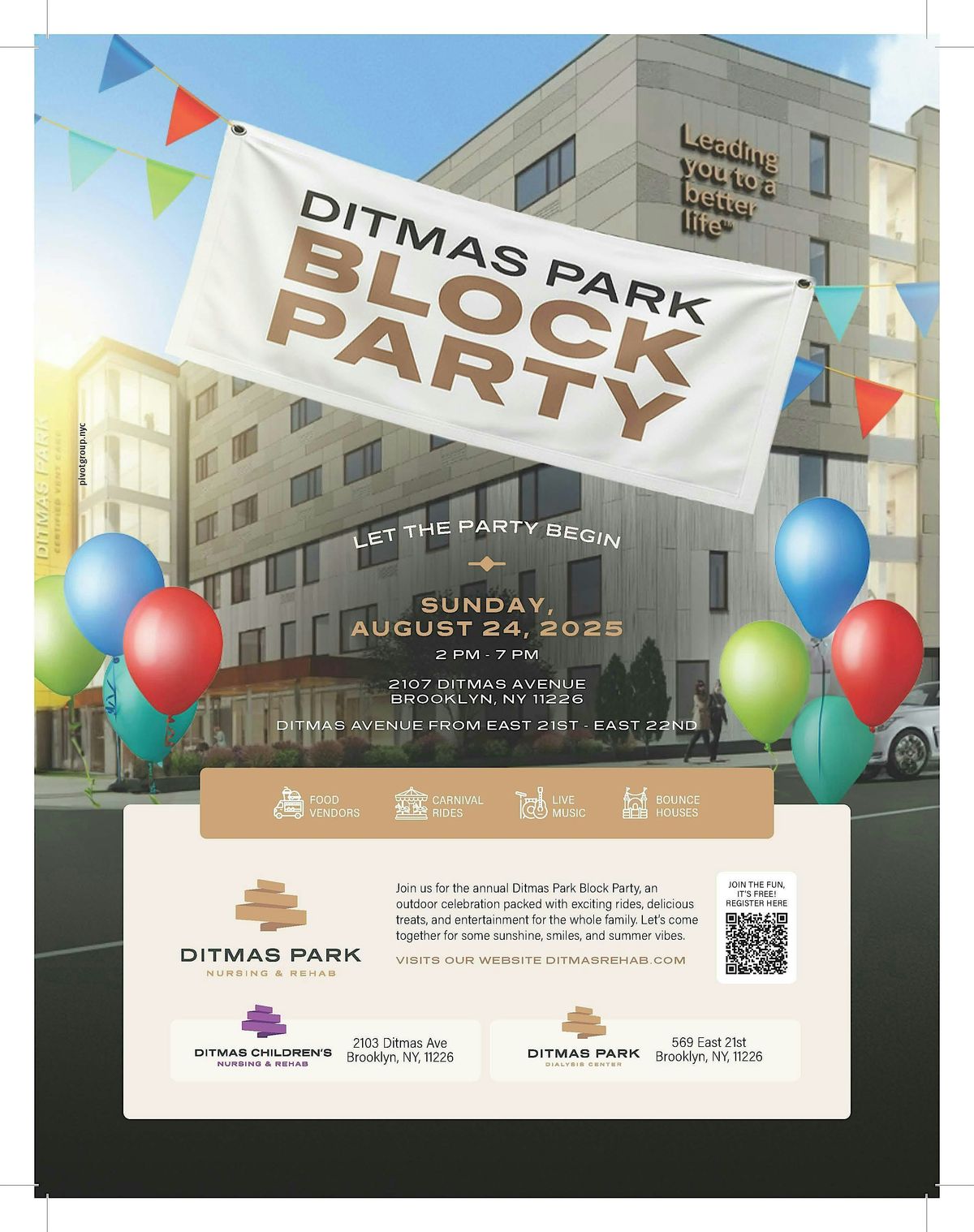 Ditmas Park Community Party, 24 August | Event in Brooklyn | AllEvents