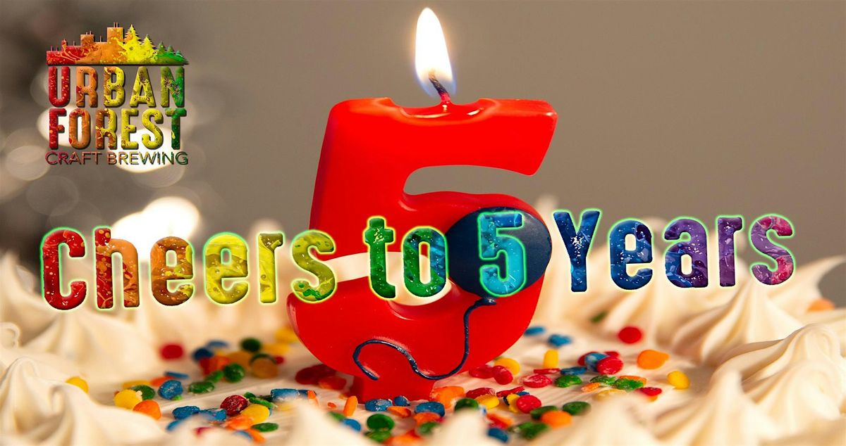 Urban Forest's 5th Anniversary, 31 May | Event in Rockford | AllEvents