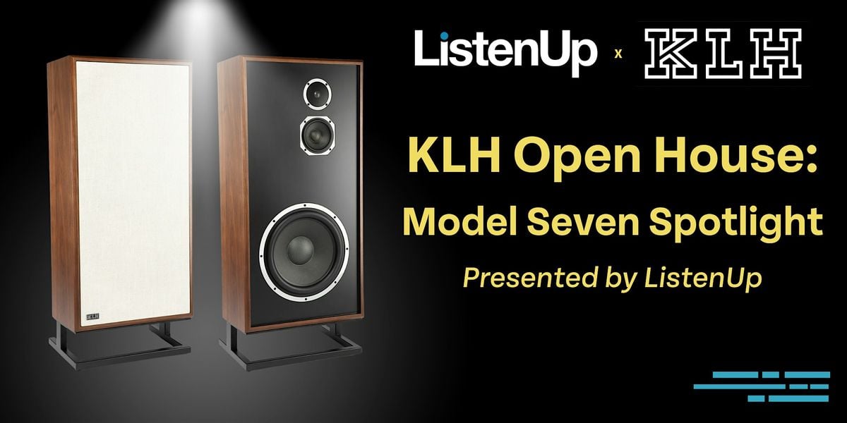 KLH Open House: Model Seven Spotlight at ListenUp Boulder, 29 October | Event in Boulder | AllEvents