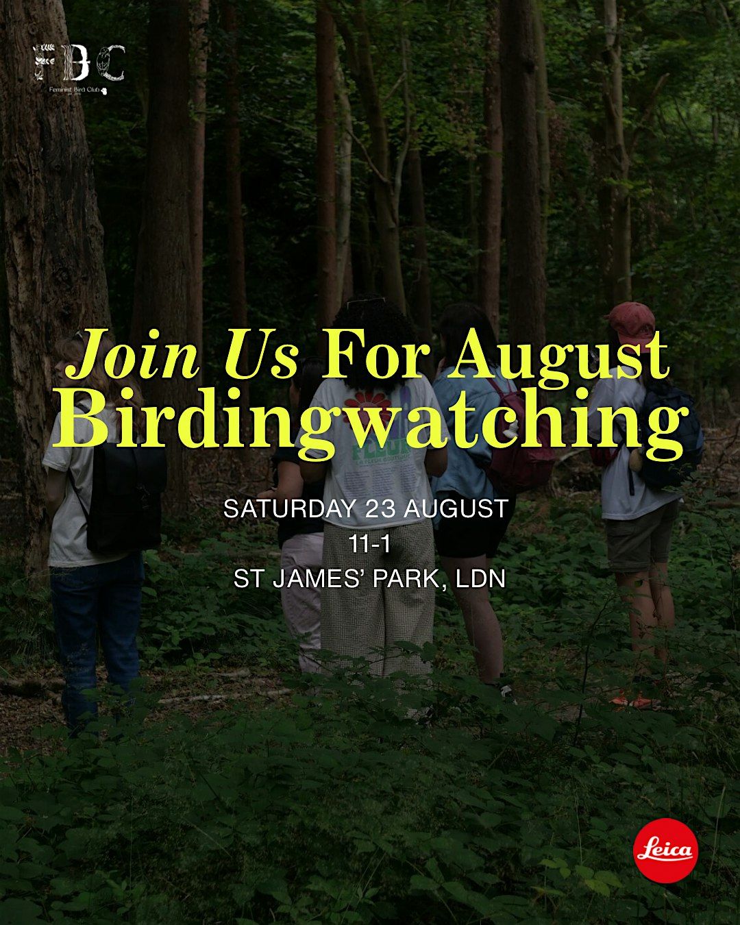 Birdwatching with FBC England, 23 August | Event in London | AllEvents