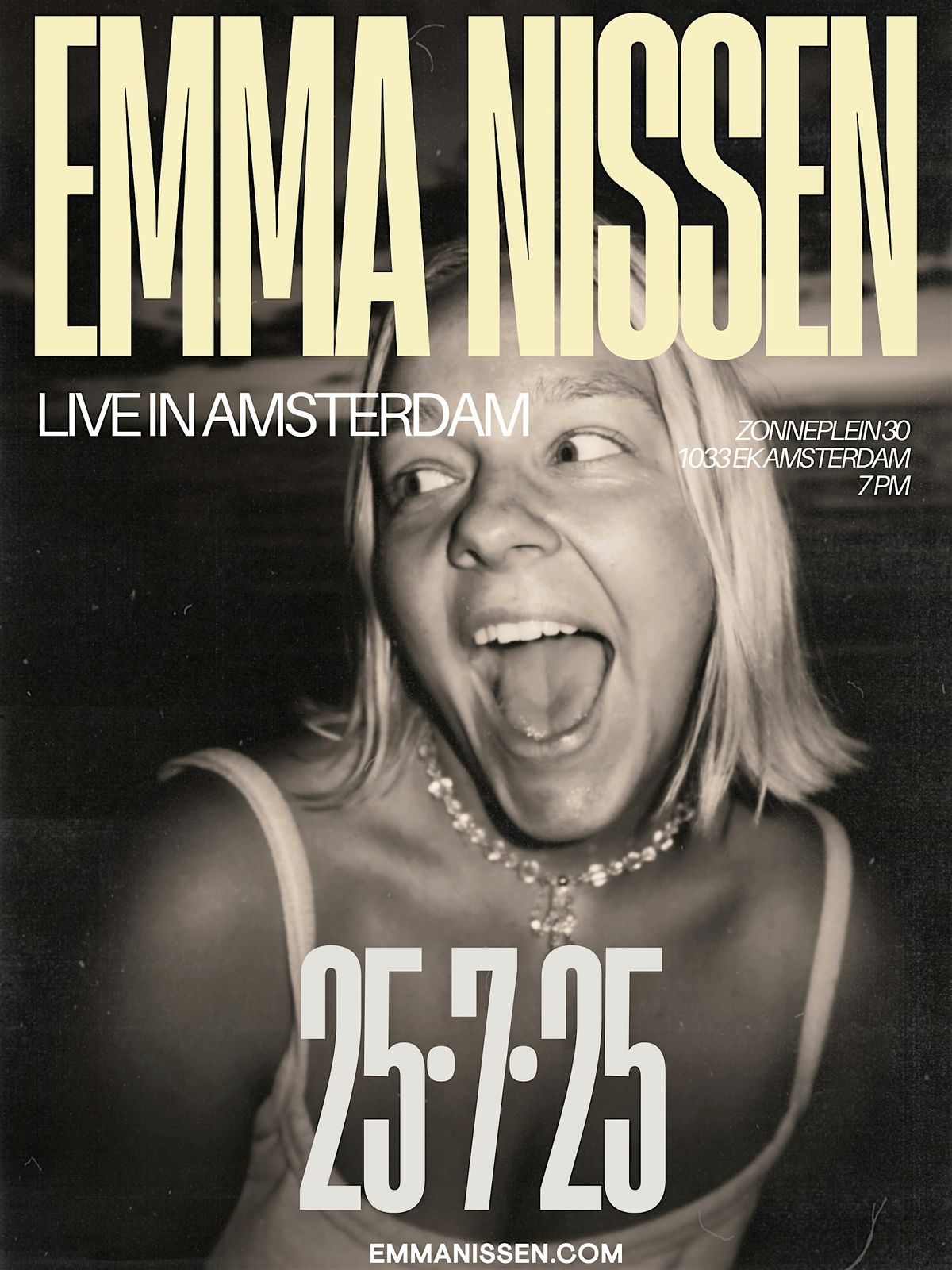 Emma Nissen Live in Amsterdam, 25 July | Event in Amsterdam | AllEvents
