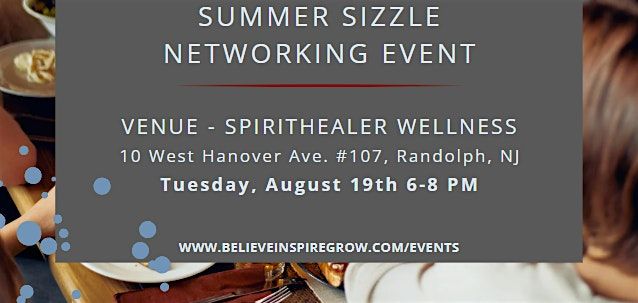 B.I.G. Morristown Summer Sizzle Networking Event, 19 August | Event in Randolph | AllEvents