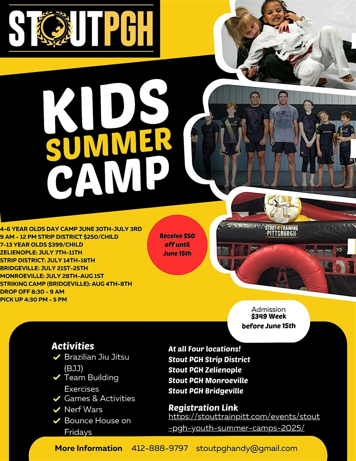 Stout PGH Summer Camps 2025 - Strip District July 14th-18th, 14 July | Event in Pittsburgh | AllEvents
