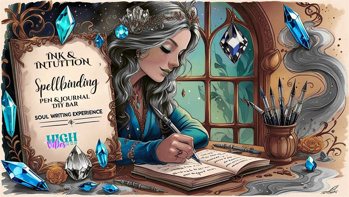 Ink & Intuition: A Magical Pen & Journal DIY Bar + Soul Writing Experience, 19 October | Event in Milwaukee