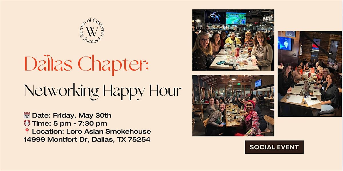 Dallas Chapter - Networking Happy Hour | Event in Dallas | AllEvents