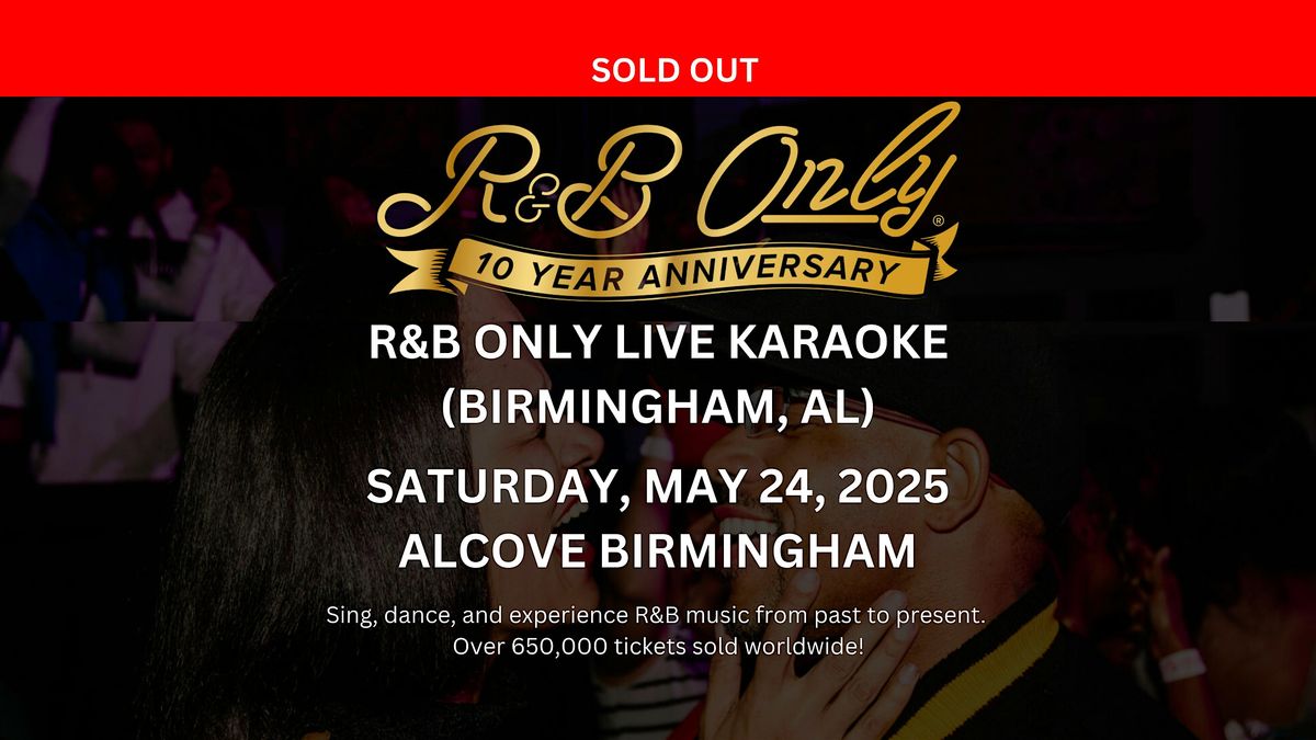 R&B ONLY LIVE KARAOKE DAY PARTY - 90's EDITION, 24 May | Event in Birmingham | AllEvents