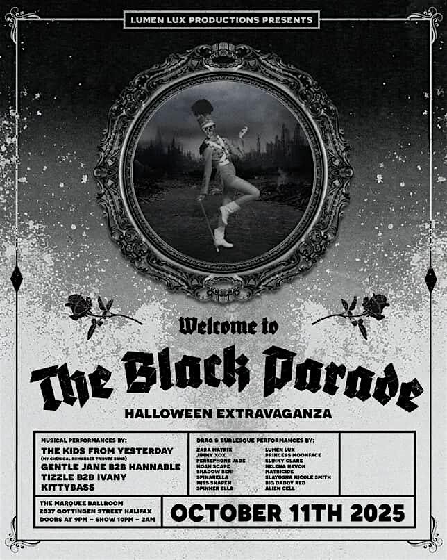 Welcome To The Black Parade - Halloween Extravaganza, 11 October | Event in Halifax | AllEvents