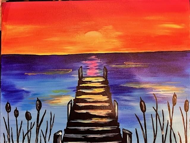 Paint: Mellow Sunset, 30 August | Event in Saratoga Springs | AllEvents