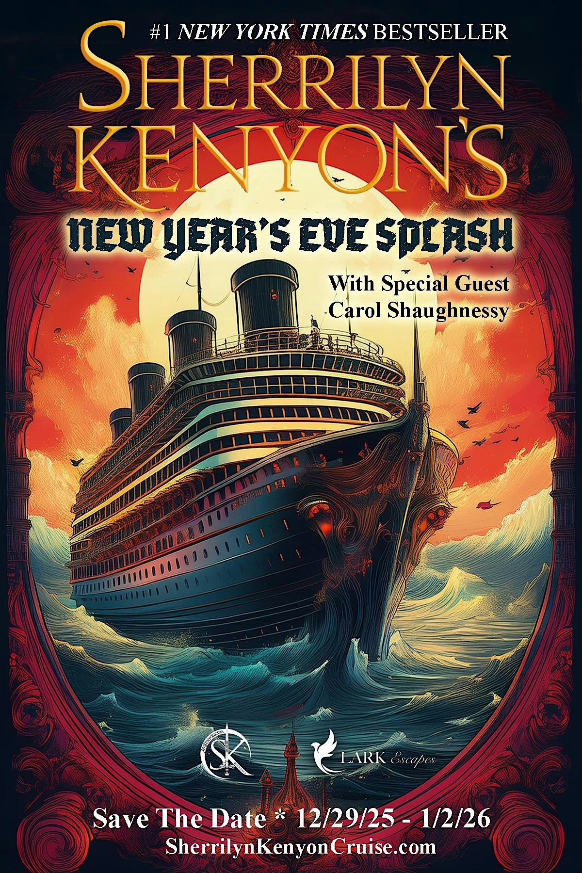 Sherrilyn Kenyon's New Years Eve Splash with guest Carol Shaughnessy, 28 December | Event in Miami | AllEvents