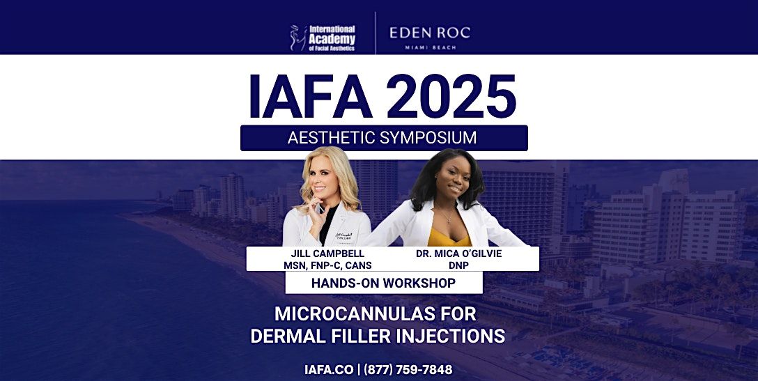 Microcannulas for Dermal Filler Injections, 8 November | Event in Miami Beach | AllEvents