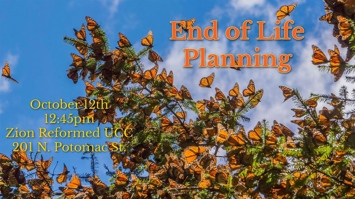 End of Life Planning, 12 October | Event in Hagerstown | AllEvents