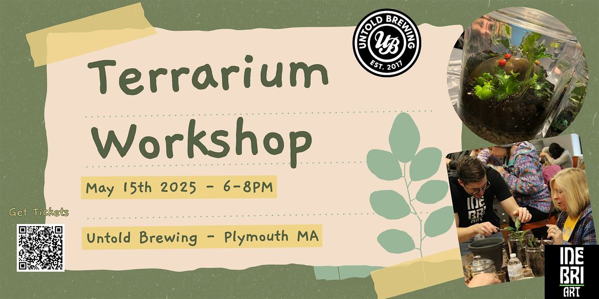 Terrarium Workshop @ Untold Brewing Plymouth, 15 May | Event in Plymouth | AllEvents