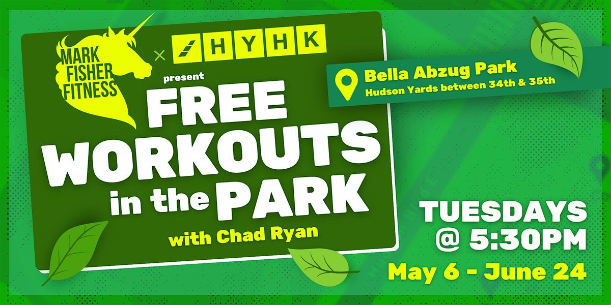 Free Bootcamp in Bella Abzug Park with Mark Fisher Fitness | Event in New York | AllEvents
